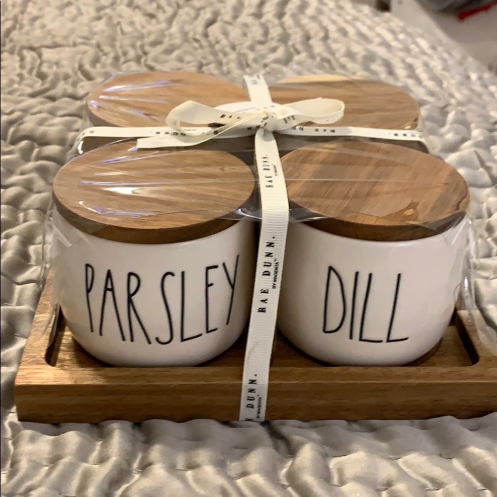 Rae Dunn Spice Jars